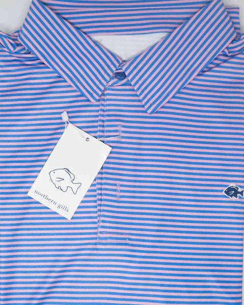 Syracuse Stripe Performance Polo