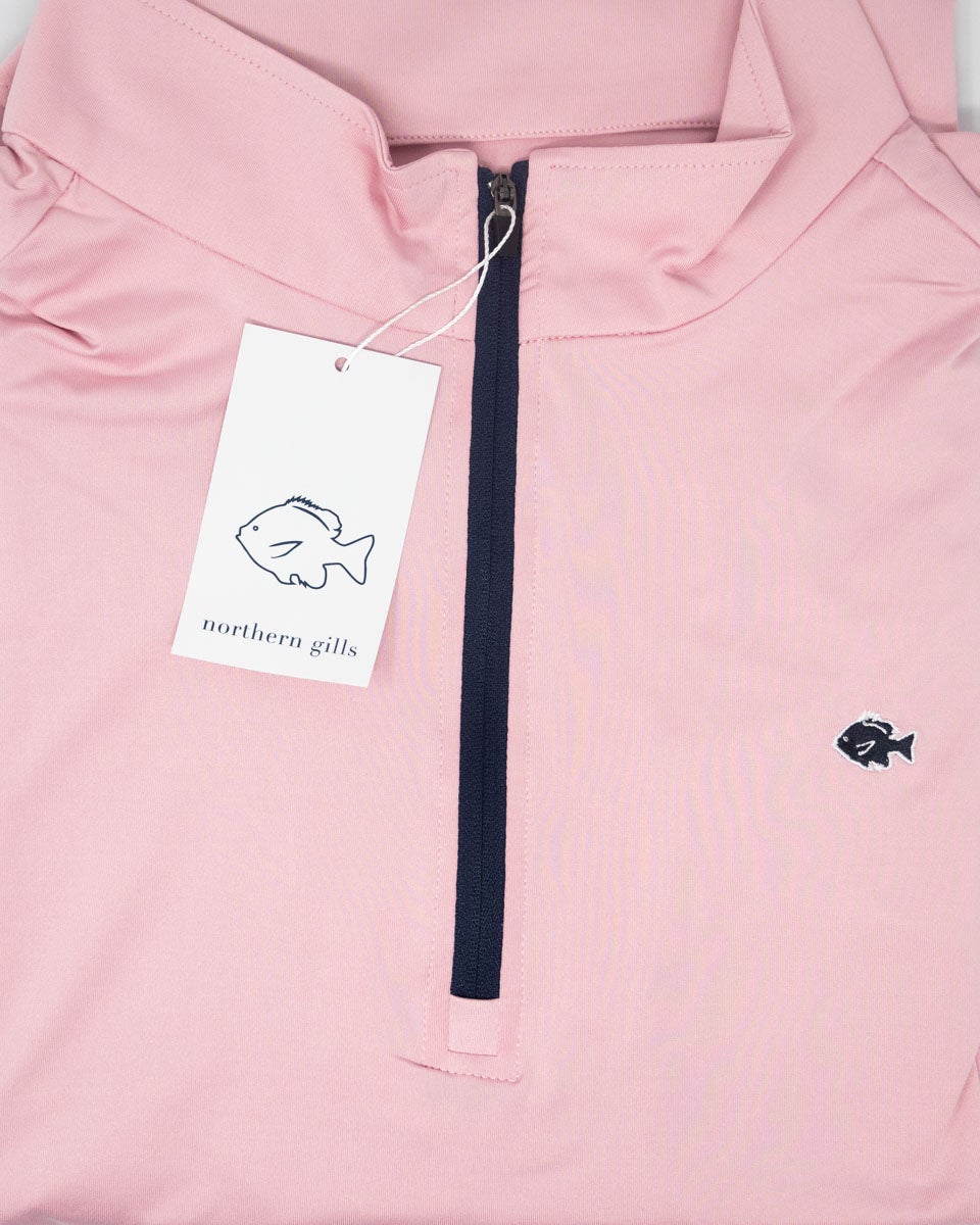 Heathered Pink Classic 1/4 Zip