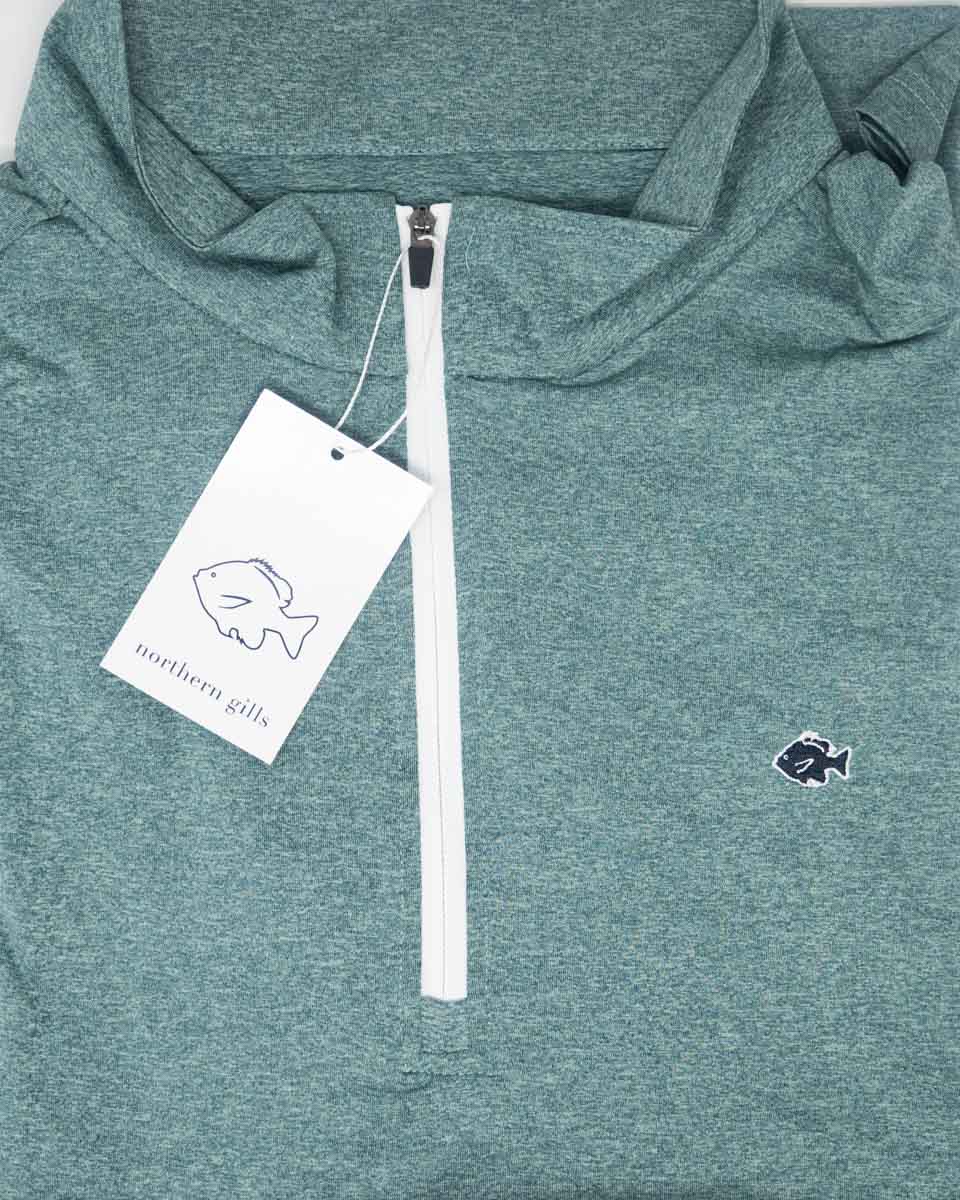 Heathered Mint Green Classic 1/4 Zip