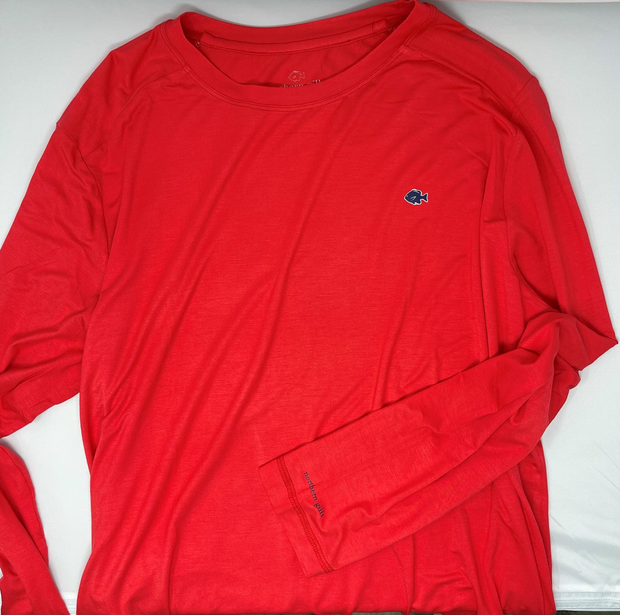 Red Bamboo Long Sleeve