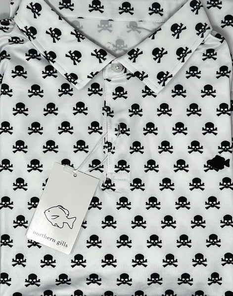 Jolly Roger Two-Button Performance Polo